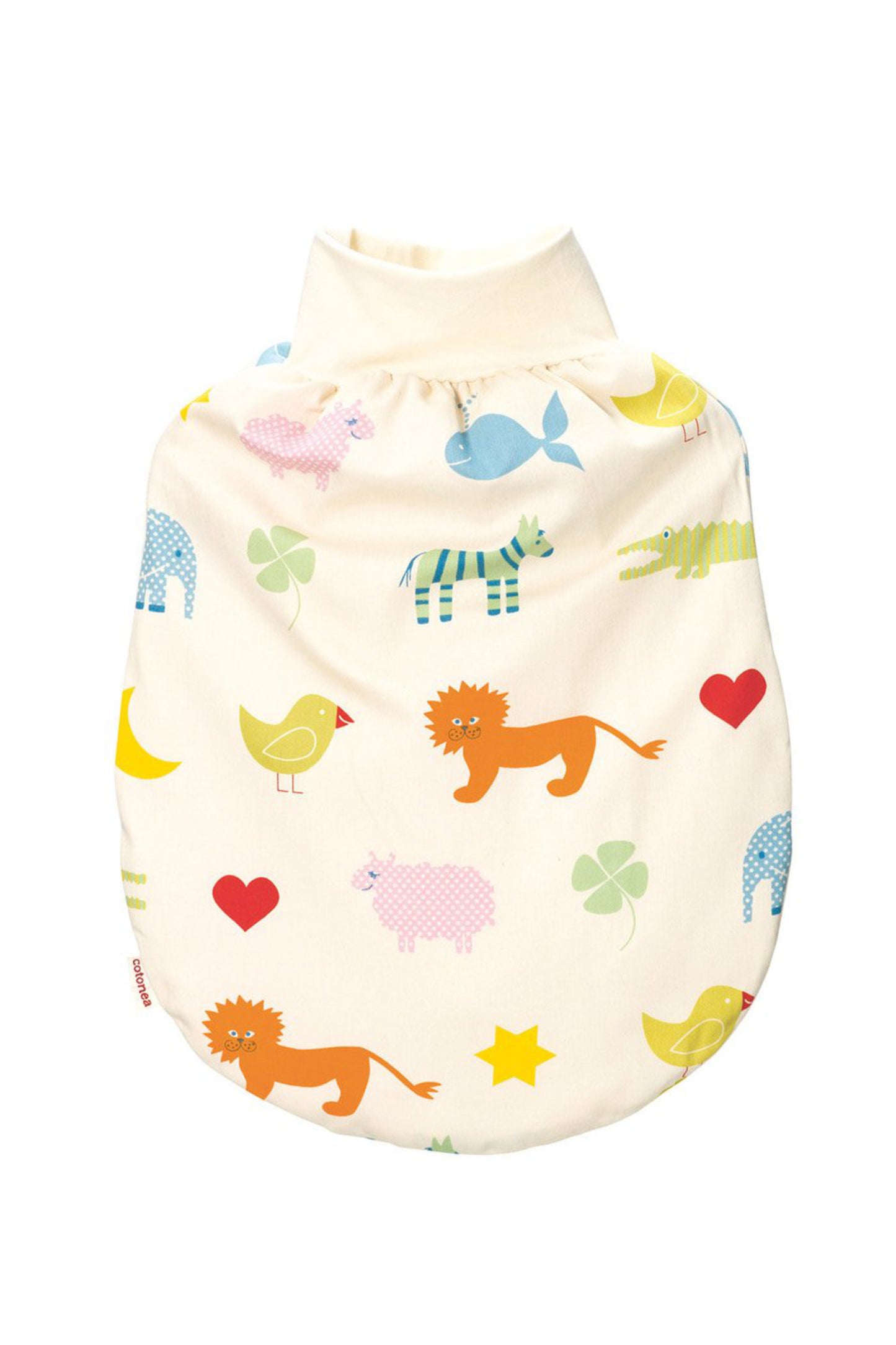 Strampelsack ARCHE NOAH mit Bio Flanellfutter