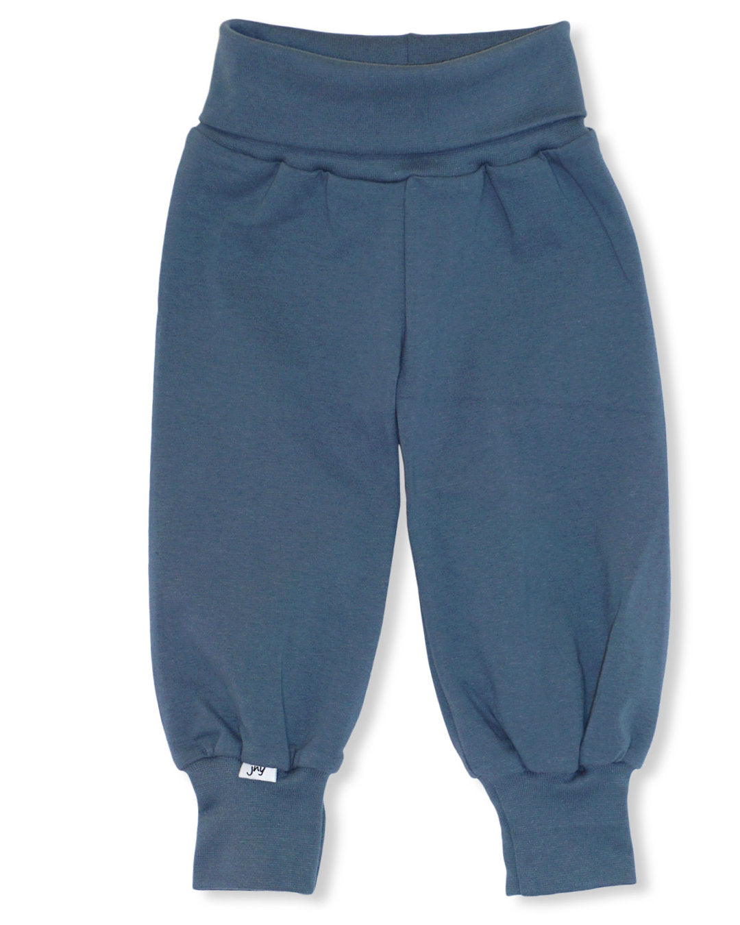 Blaue Babyhose aus Biobaumwolle
