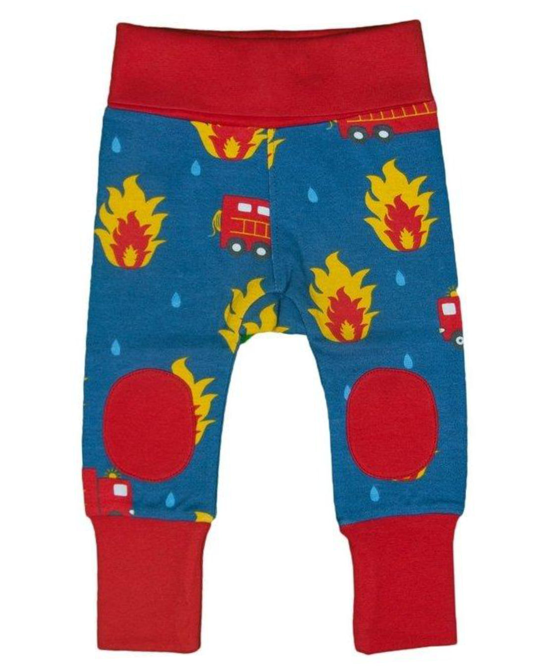 Bio Babyhose mit Feuerwehrauto und Feuer von moromini