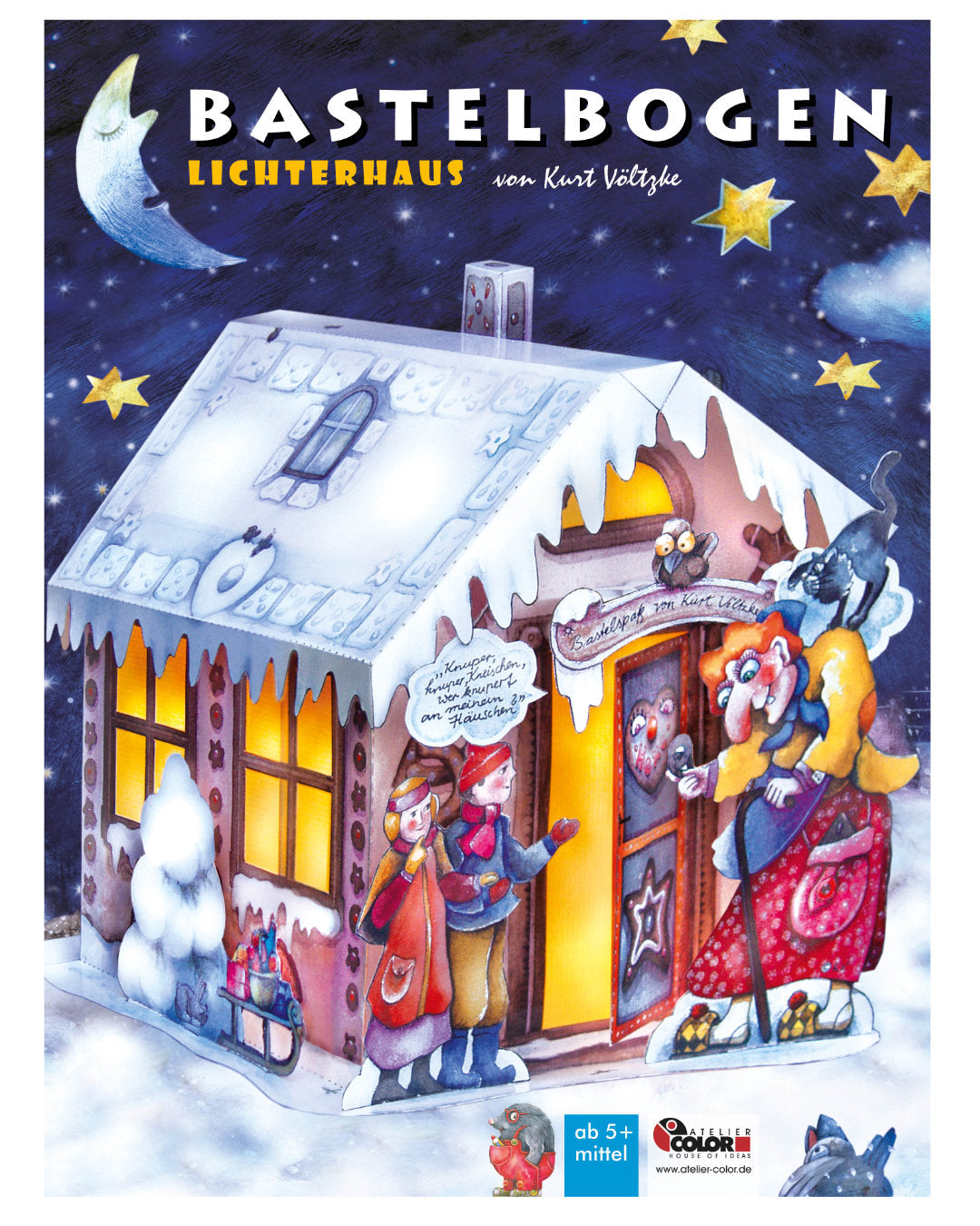 Bastelbogen-Heft Lichterhaus Hänsel und Gretel bei Juicy Fashion Onlineshop