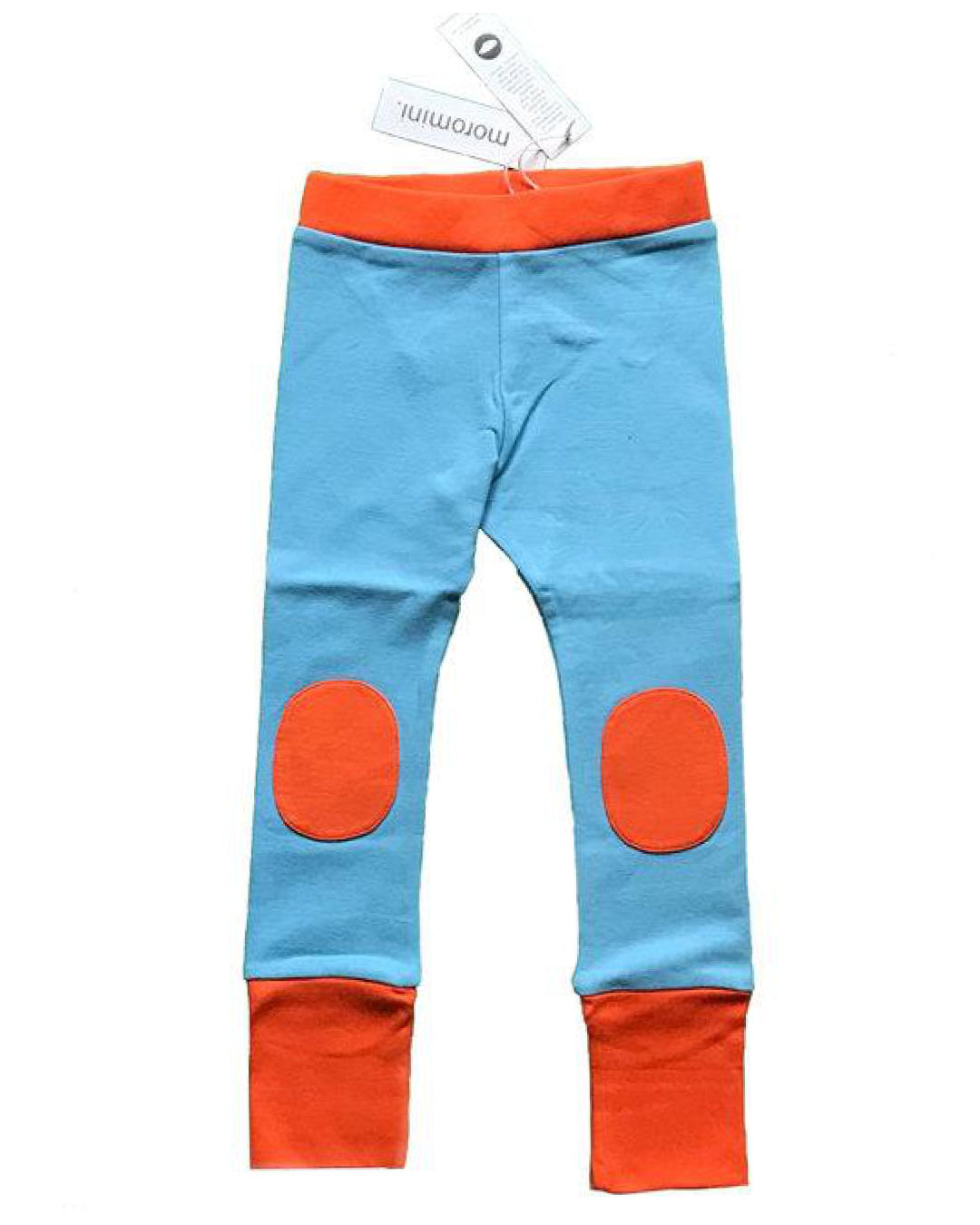 Hellblaue Leggings aus Biobaumwolle von moromini