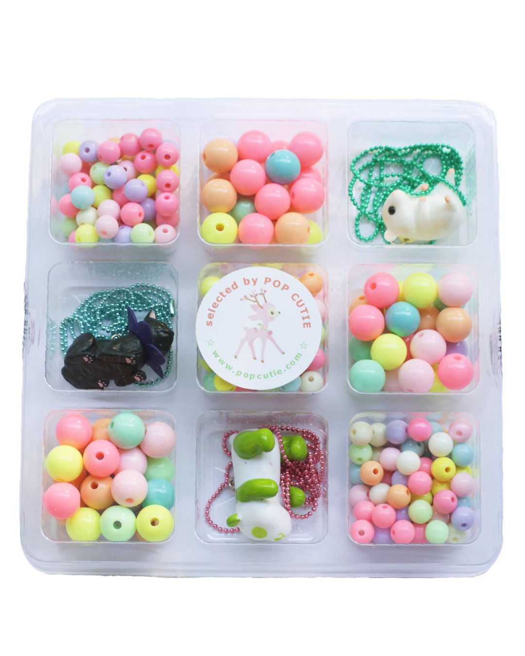 Pop Cutie Perlen und Anhänger Set