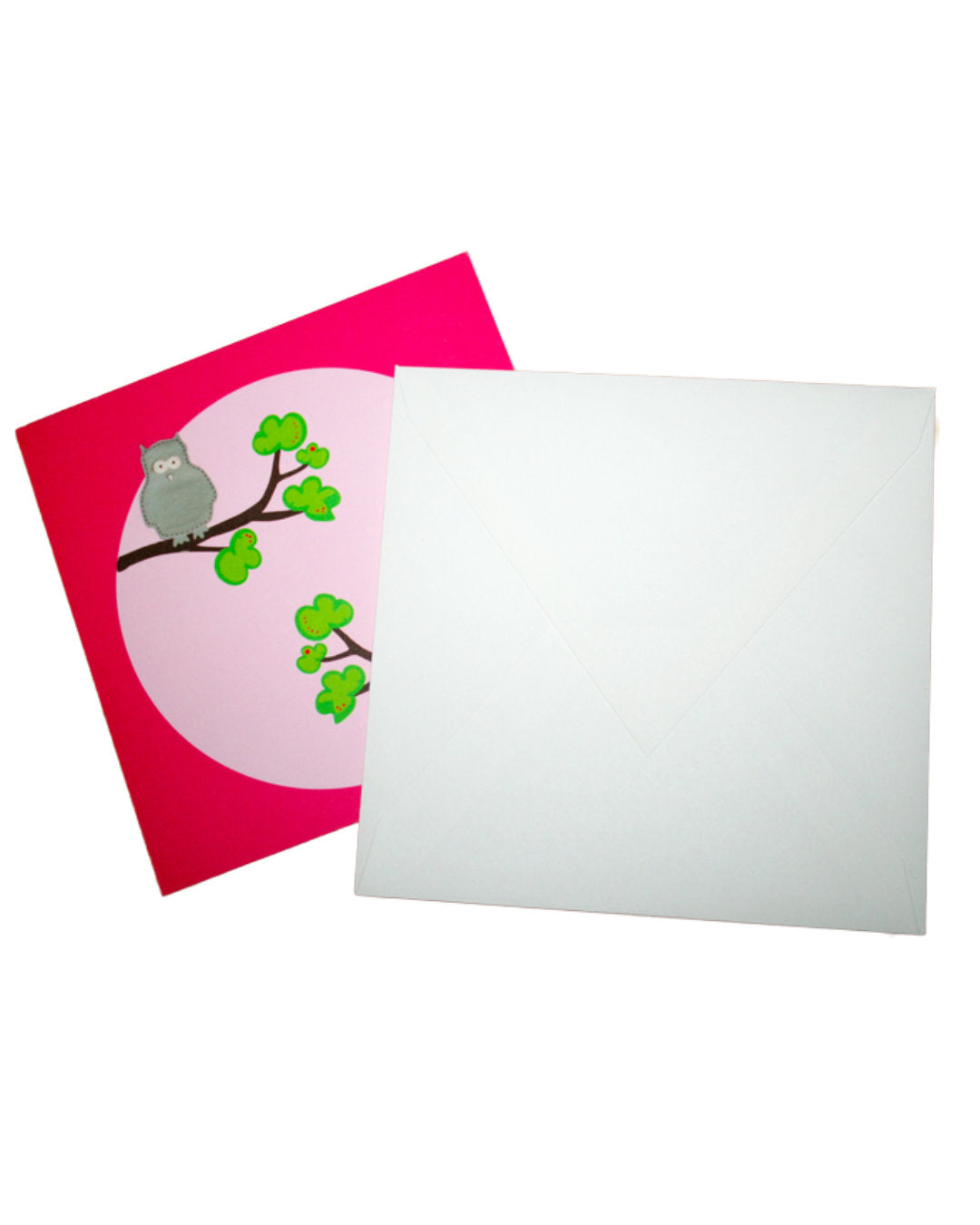 Geschenkkarte in Pink mit Umschlag