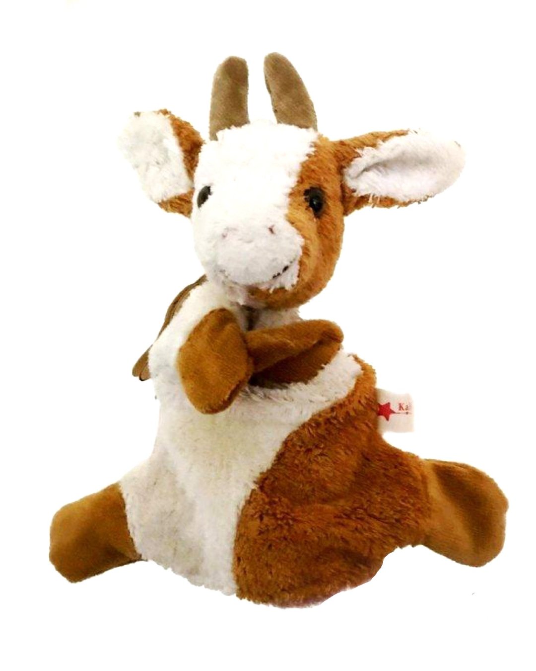 Handpuppe KUH von Kallisto aus Biobaumwolle