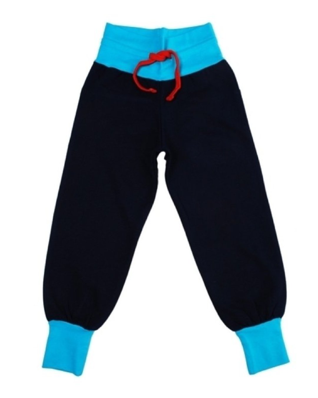 Blaue Hose aus BioBaumwolle von DUNS Sweden