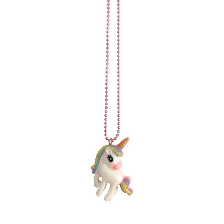 Kettenanhänger mit weißem Einhorn von POP CUTIE