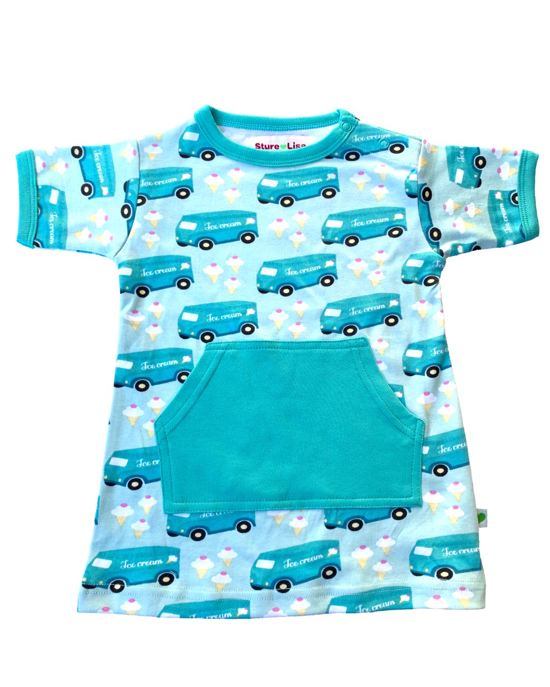 Kleid ICE CREAM⎪Sture&Lisa aus Biobaumwolle