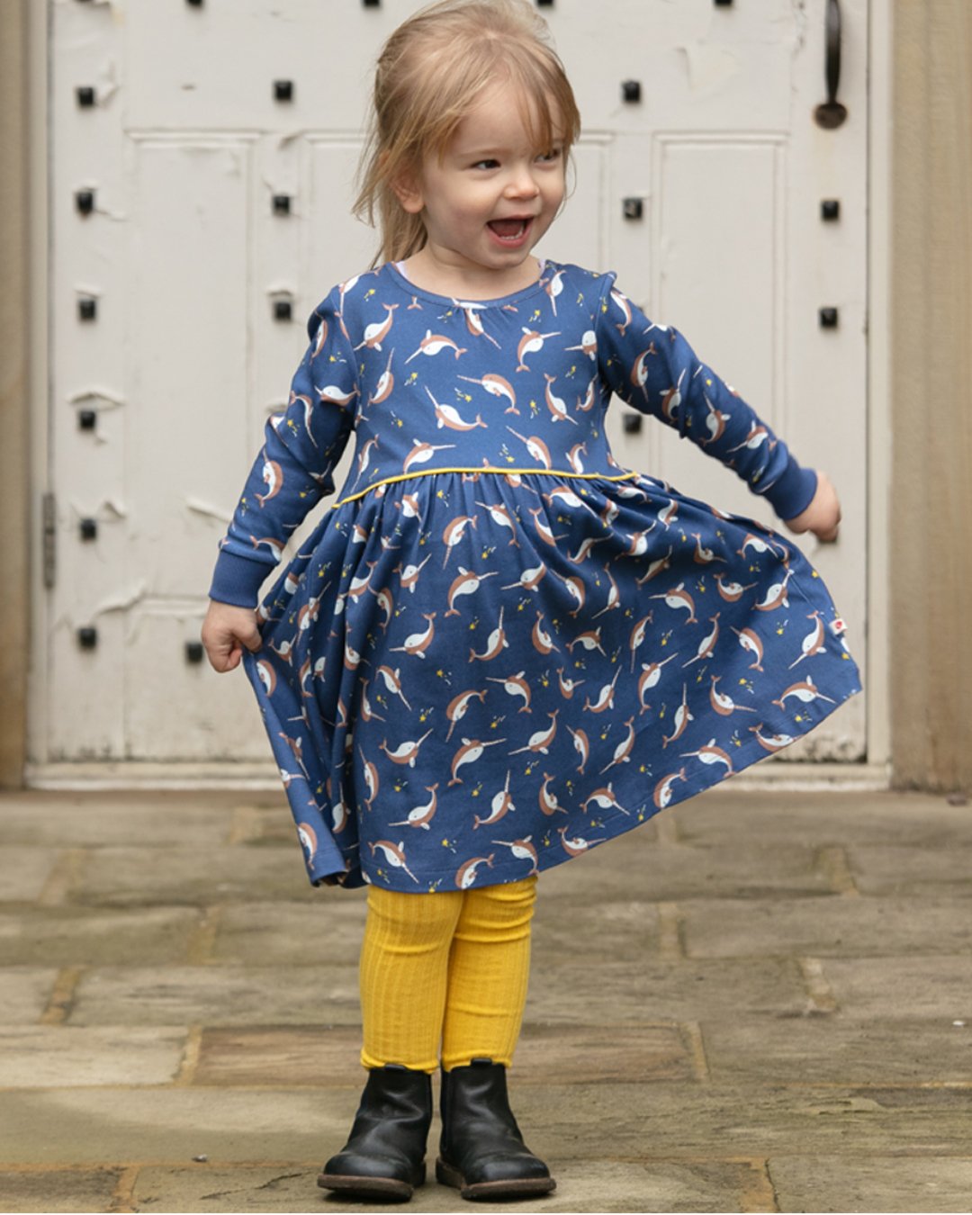 Kleid für Kinder aus Biobaumwolle