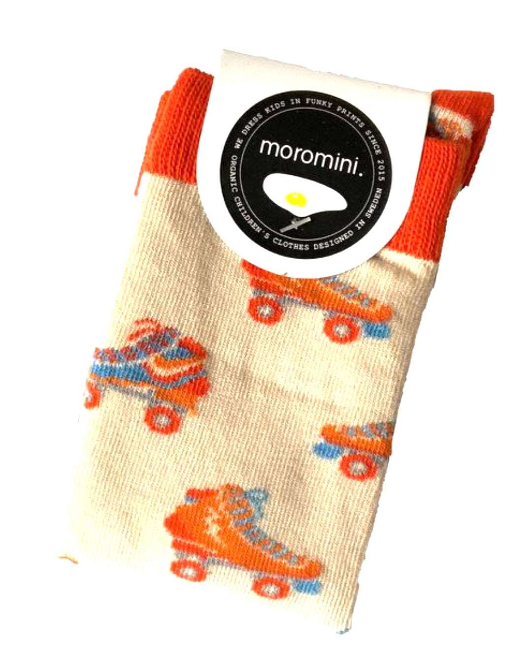 Rollschuhe auf Kniestrümpfen Bio von moromini