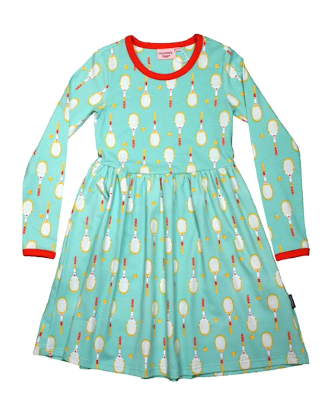 Kleid mit Tennis Motiv aus Biobaumwolle von moromini