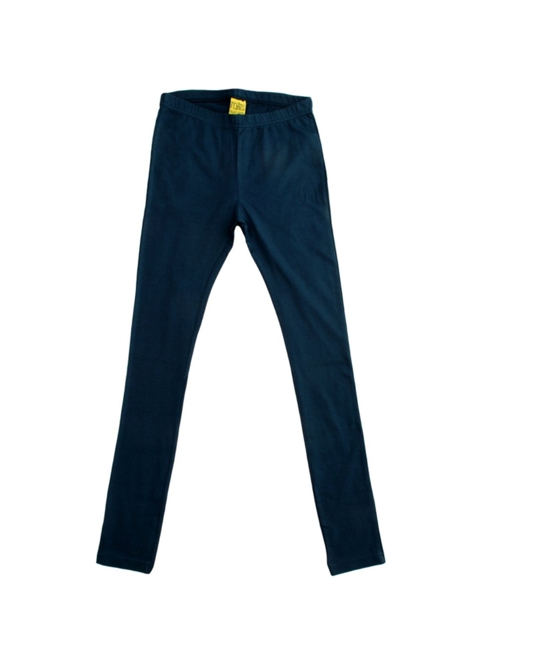 Dunkelgrüne Leggings aus Biobaumwolle von DUNS Sweden für Kinder