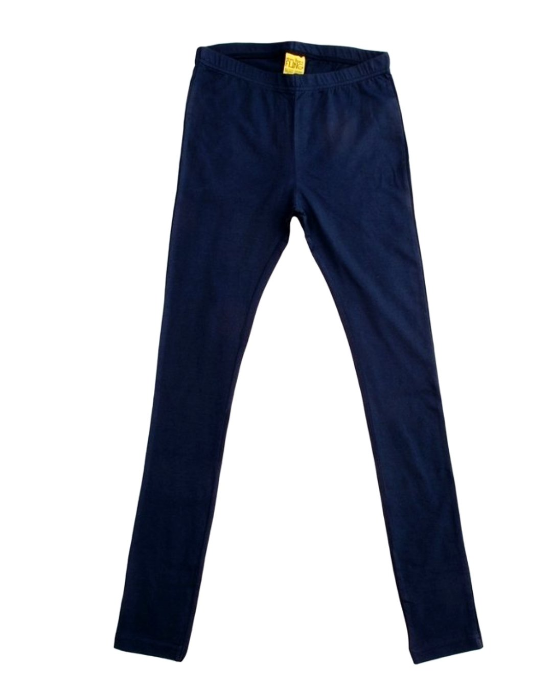 Dunkelblaue Leggings aus Biobaumwolle von DUNS Sweden für Kinder