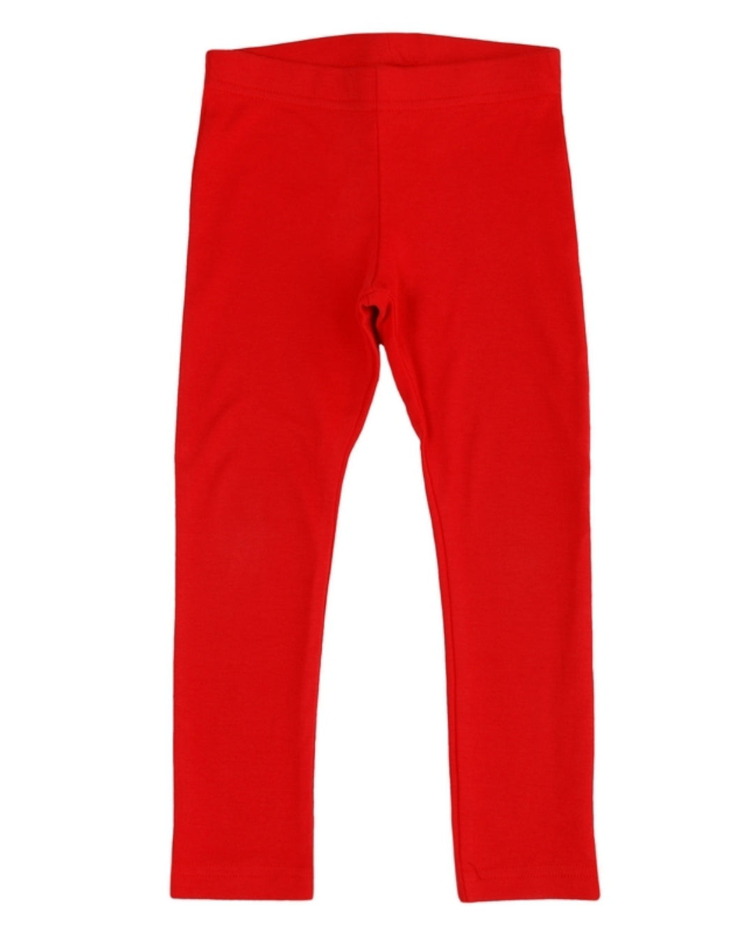 Rote Leggings aus Biobaumwolle von DUNS Sweden