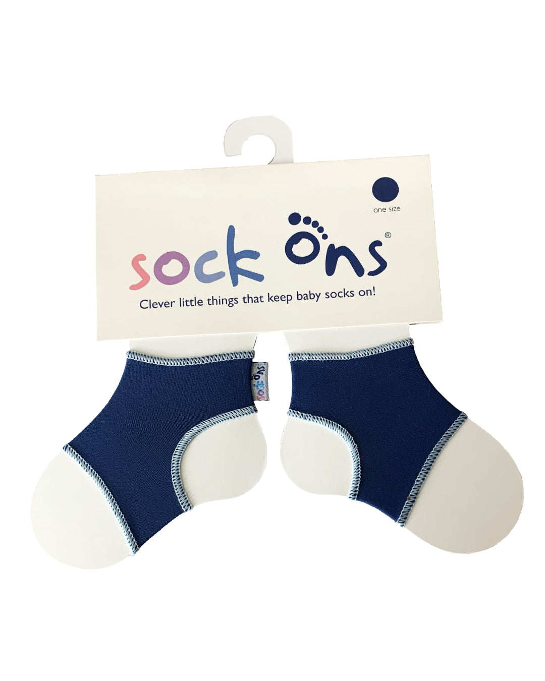 Dunkelblaue Sock ons