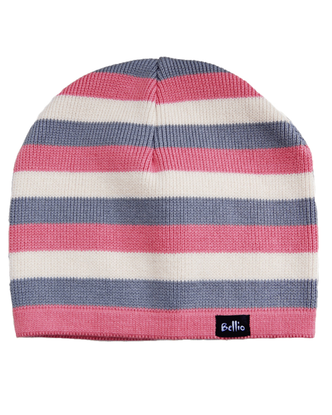 Gestreifte Strickmütze für Kinder
