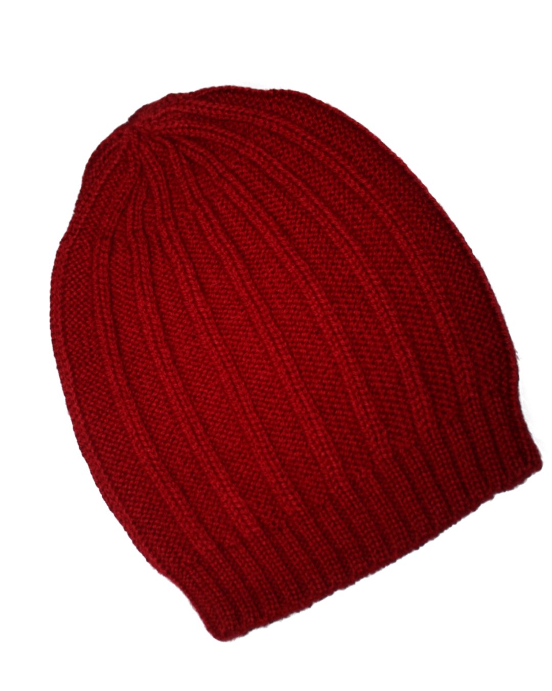 Strickmütze rot