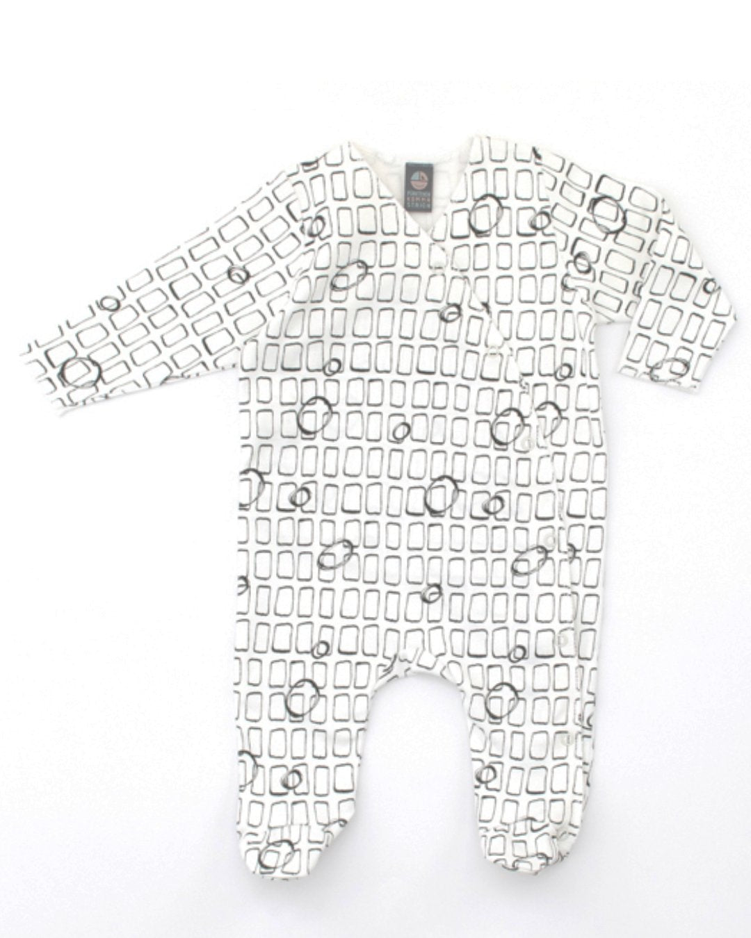 Overall BLACK & WHITE aus Biobaumwolle