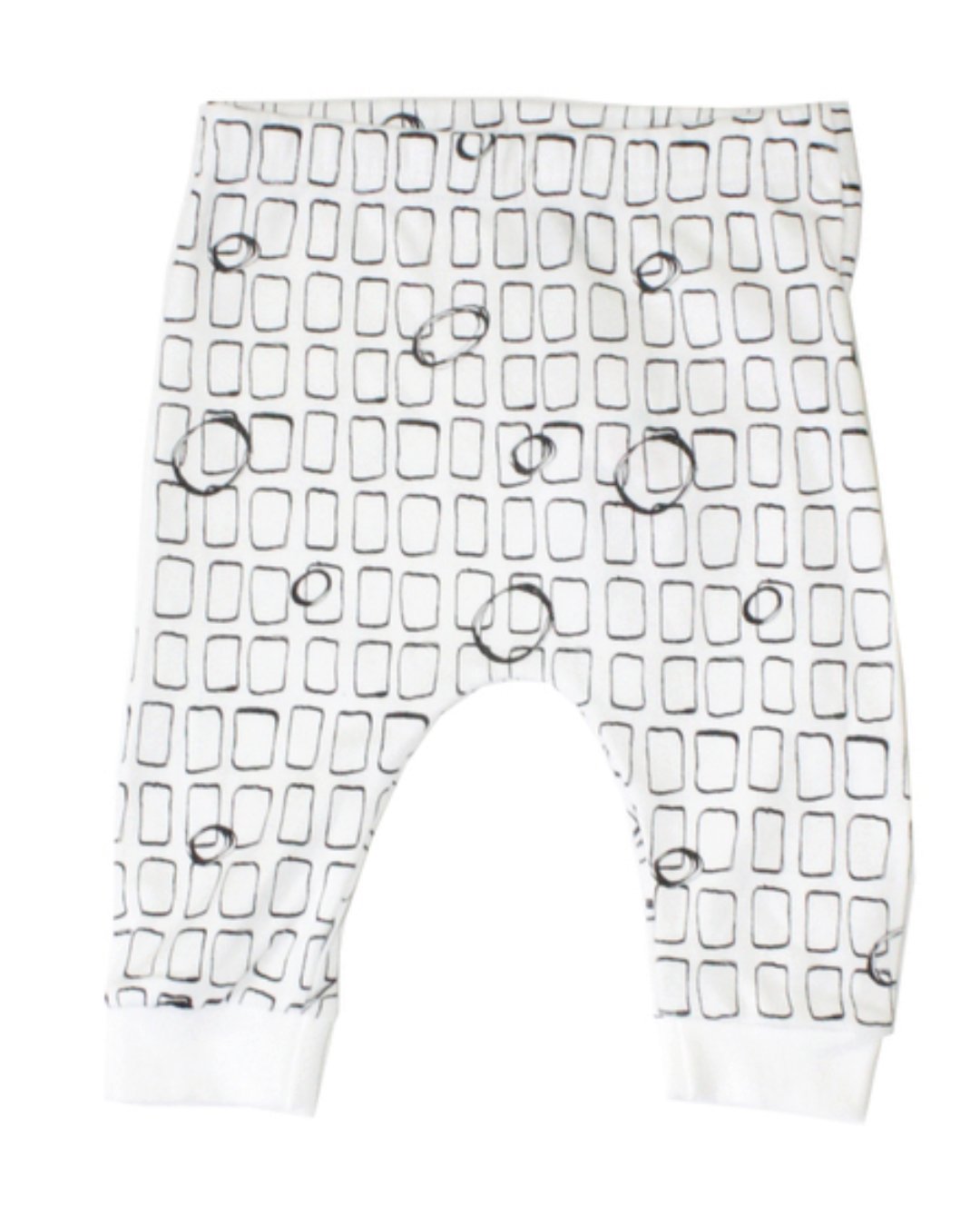 Pumphose BLACK & WHITE aus Biobaumwolle von Pünktchen Komma Strich