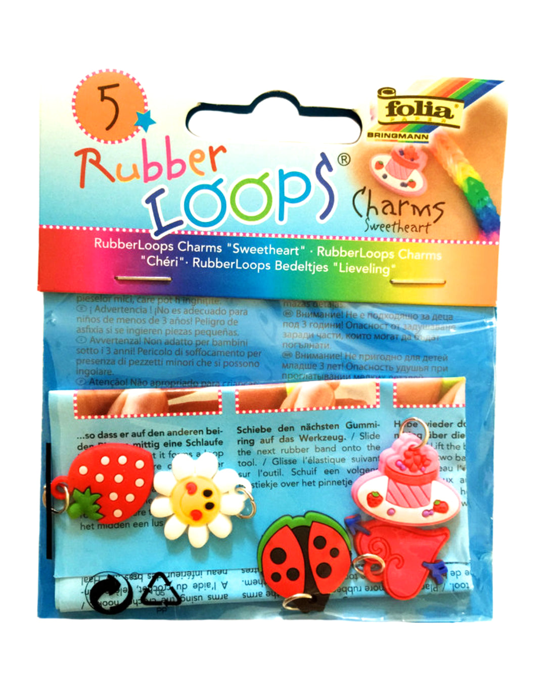 Rubber Loops Charms SWEATHEART