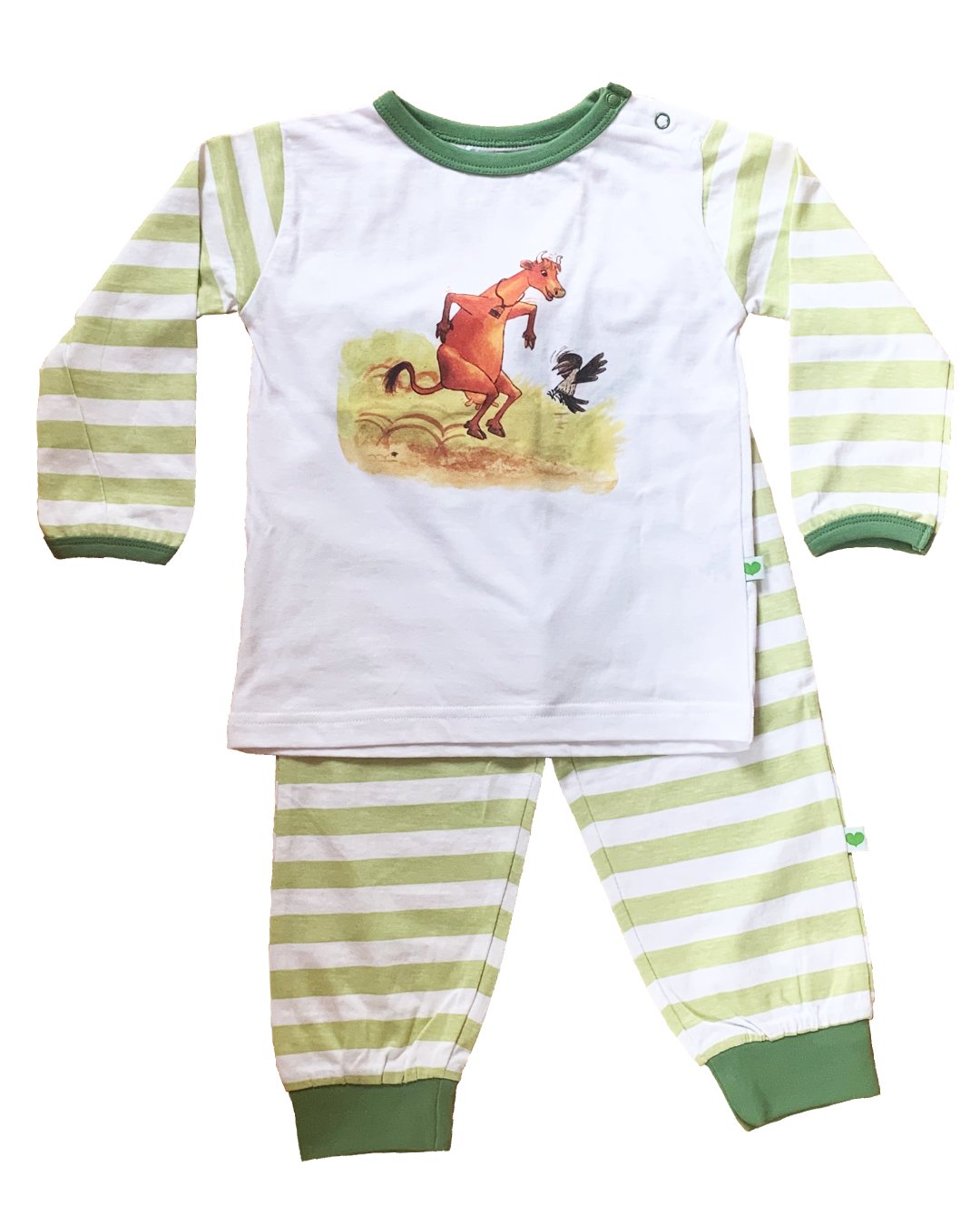 Schlafanzug MAMA MUH UND DIE KRÄHE aus Biobaumwolle