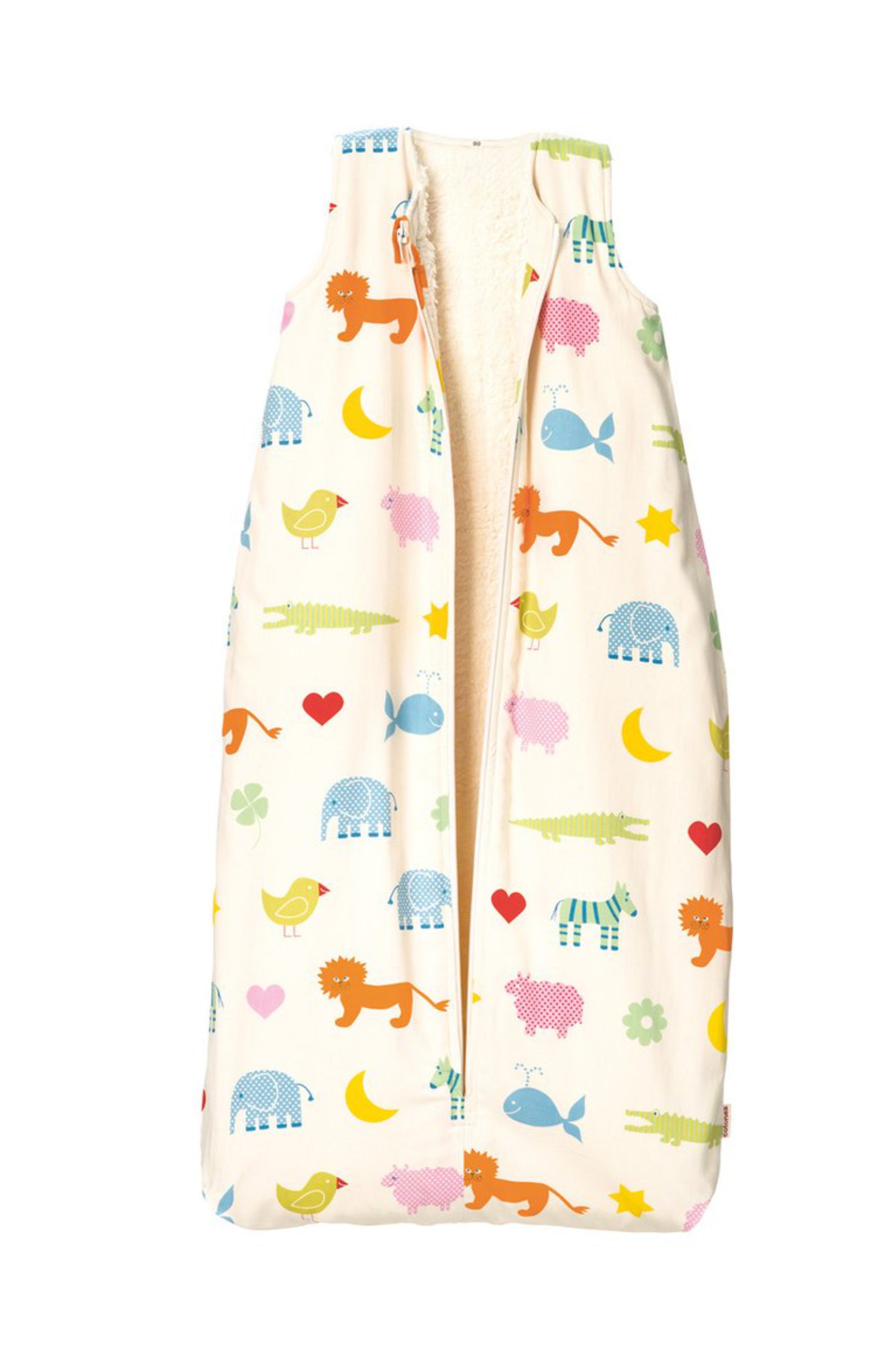 schlafsack gefüttert 110 Babyschlafsack ARCHE NOAH / Bio Flanellfutter