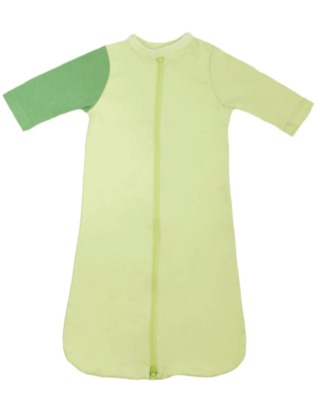 Babyschlafsack in grün aus Bambus