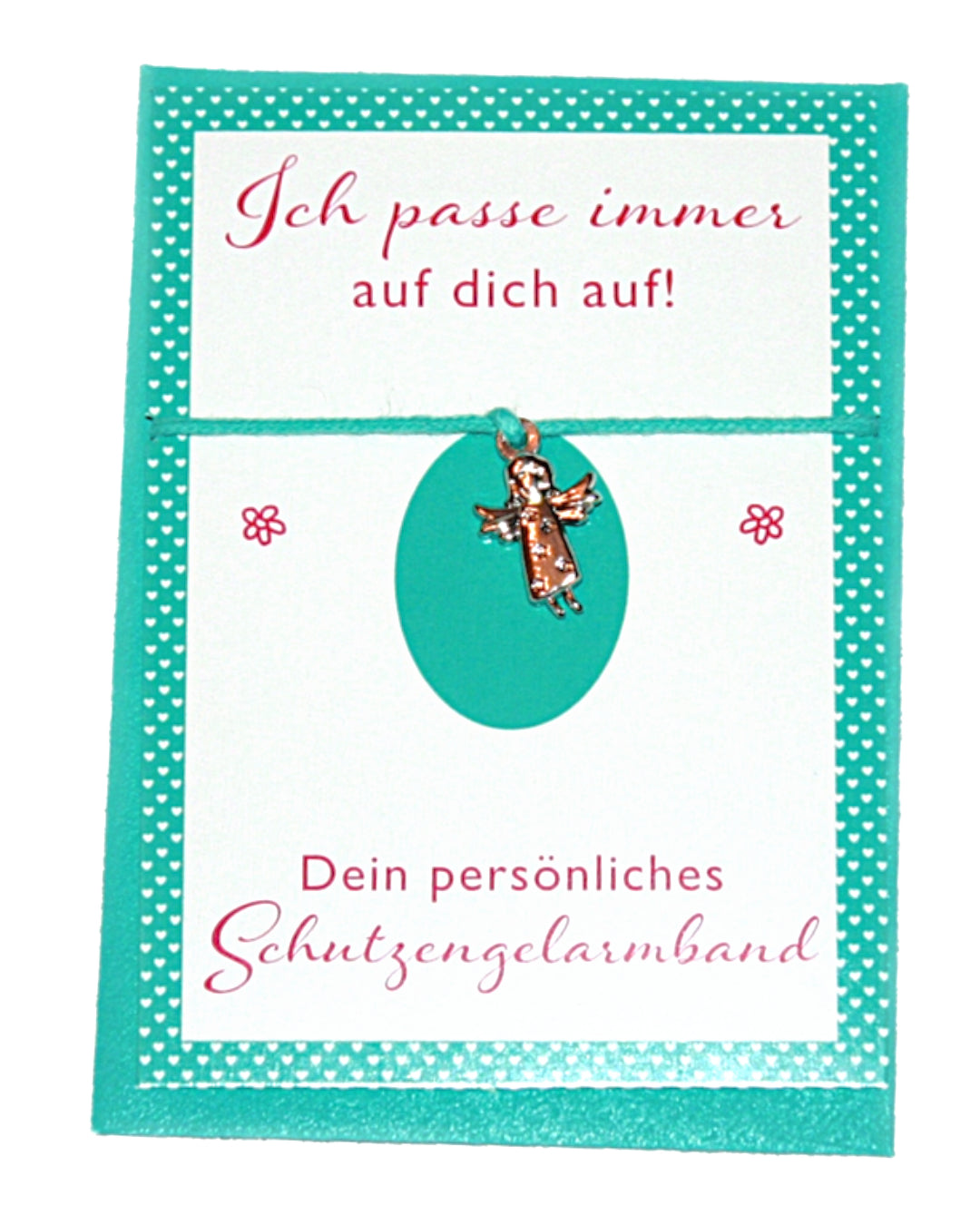 Geschenkkarte mit Glücksarmband von Depesche