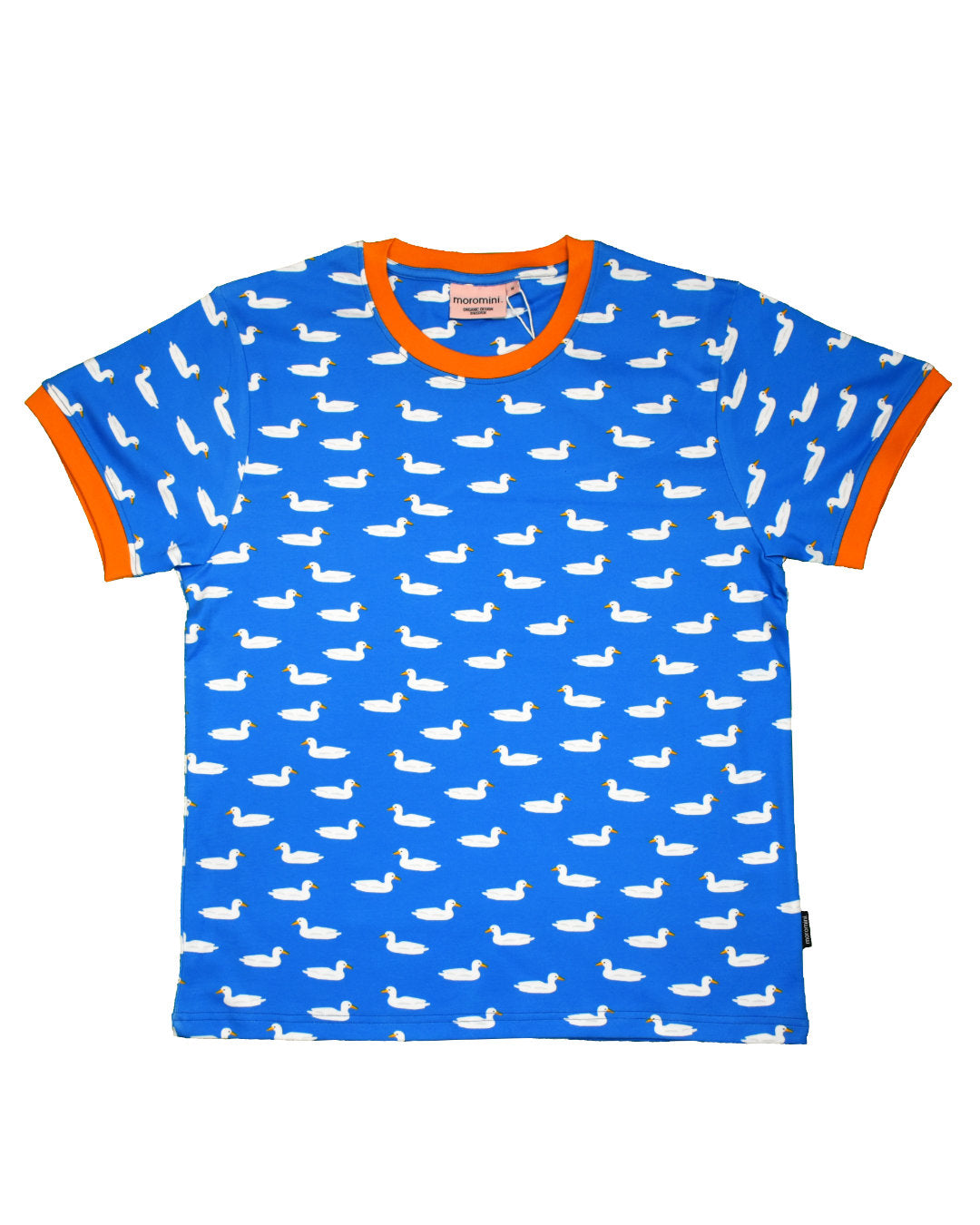 Shirt ENTENTEICH in blau für Herren aus Biobaumwolle von moromini