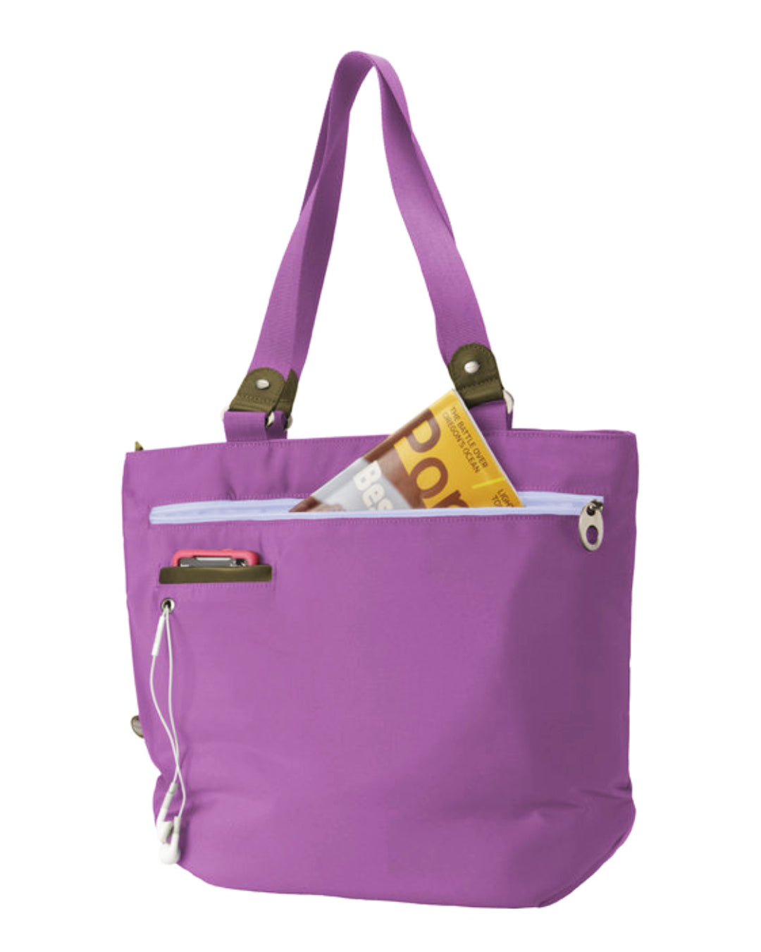 Shoppingbag in Flieder aus PET Flaschen von mosey