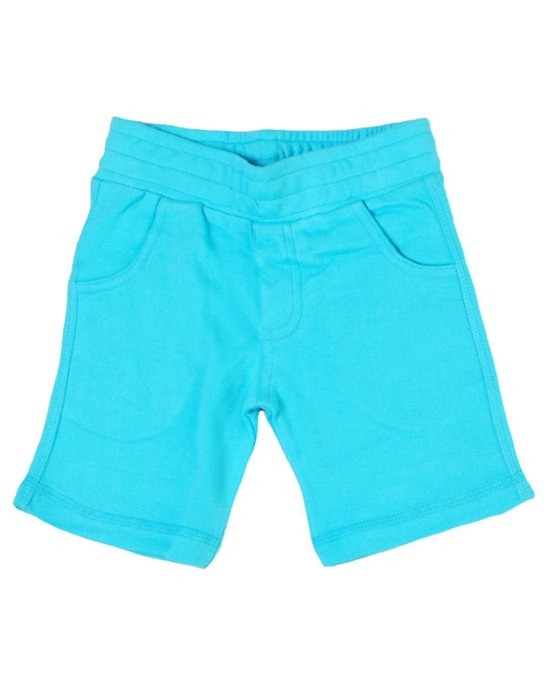 Kurze Hose in hellblau aus Biobaumwolle von DUNS Sweden