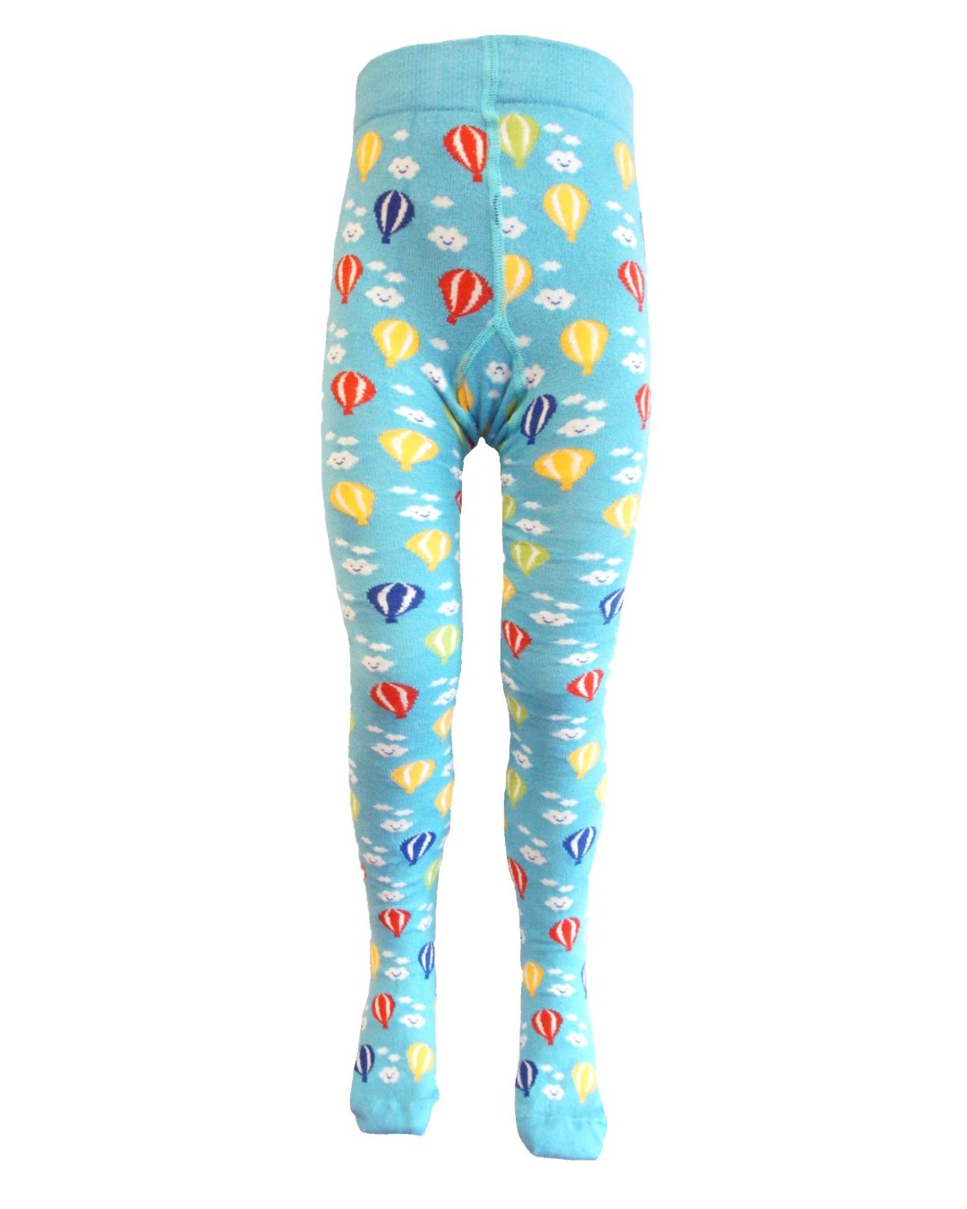 Hellblaue Strumpfhosen für kinder aus Biobaumwolle von Slugs&Snails