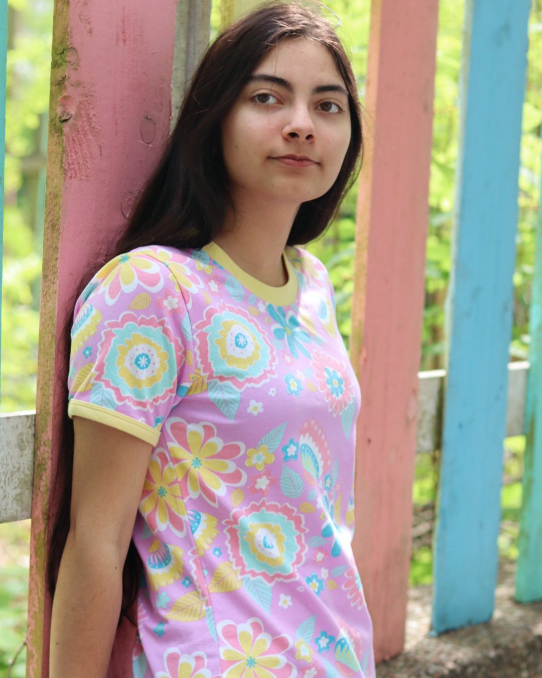 damenfahrrad pastell T-Shirt PASTELL - Damen