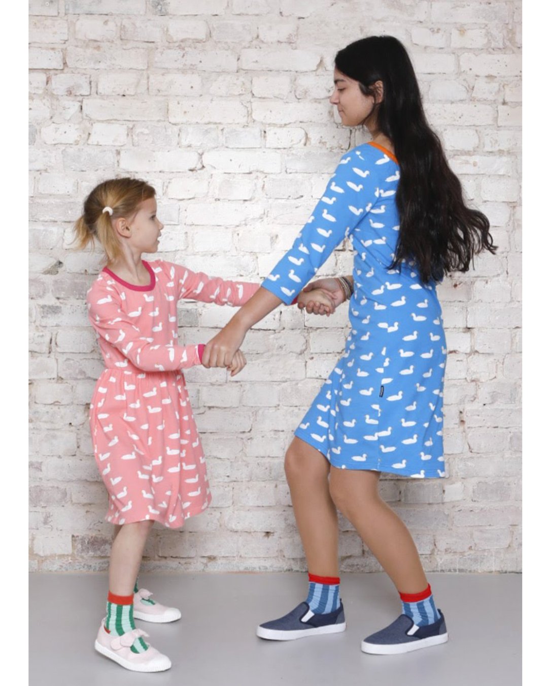 Kleider ENTENTEICH aus Biobaumwolle Von moromini duckpond