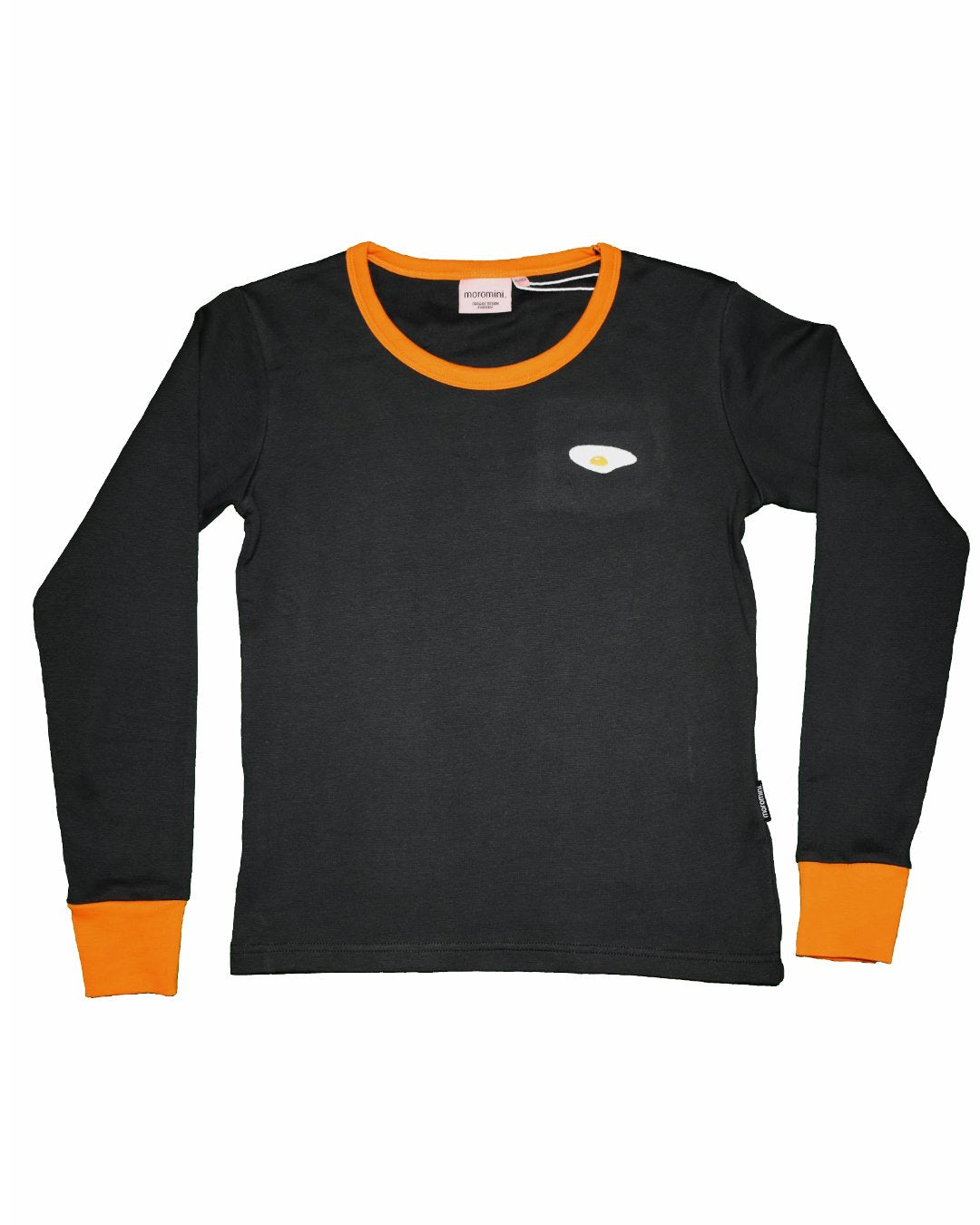 Braunschwarzes DamenShirt von moromini aus Biobaumwolle