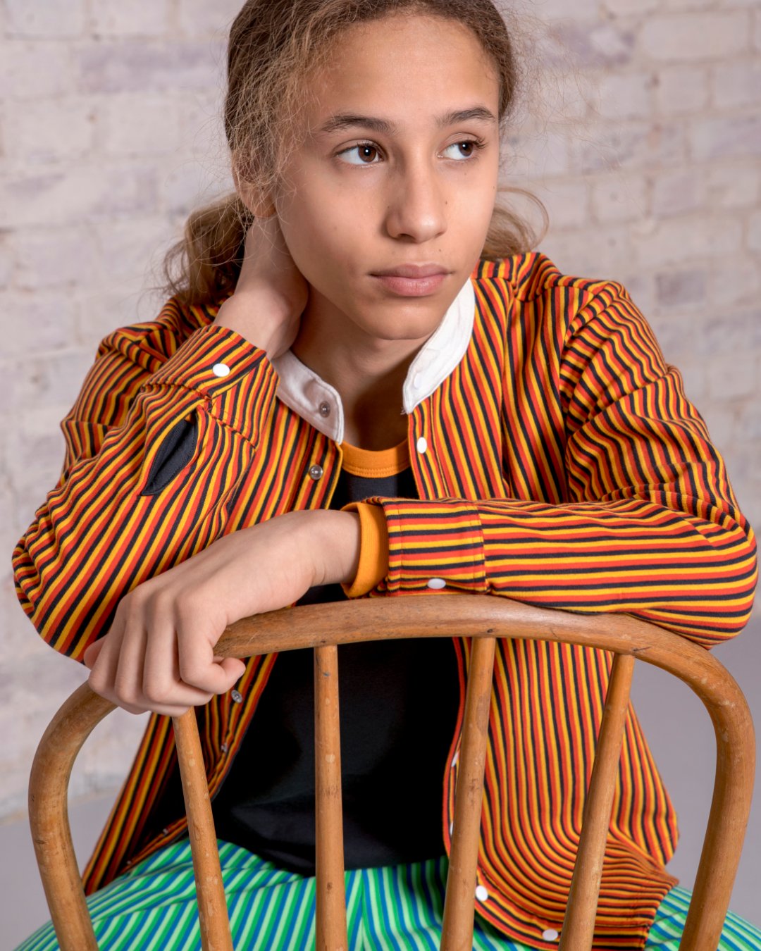 Shirt in braun von moromini aus Biobaumwolle