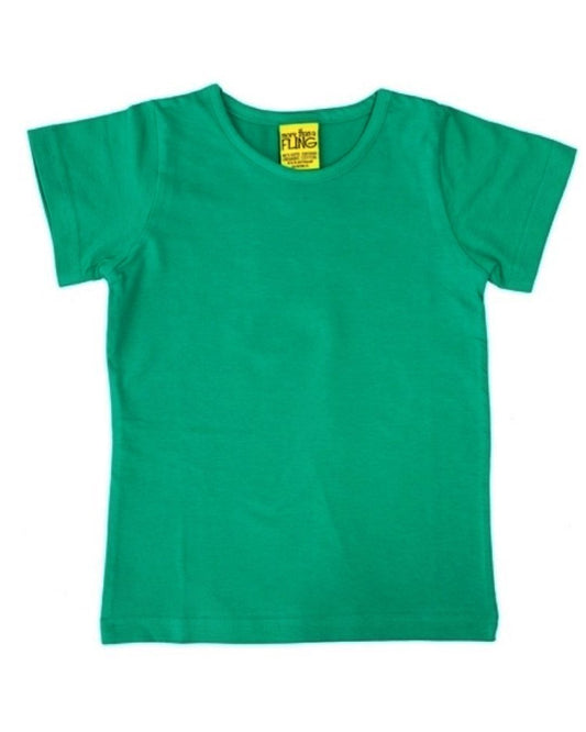 T-Shirt grün aus Biobaumwolle für Kinder von DUNS Sweden