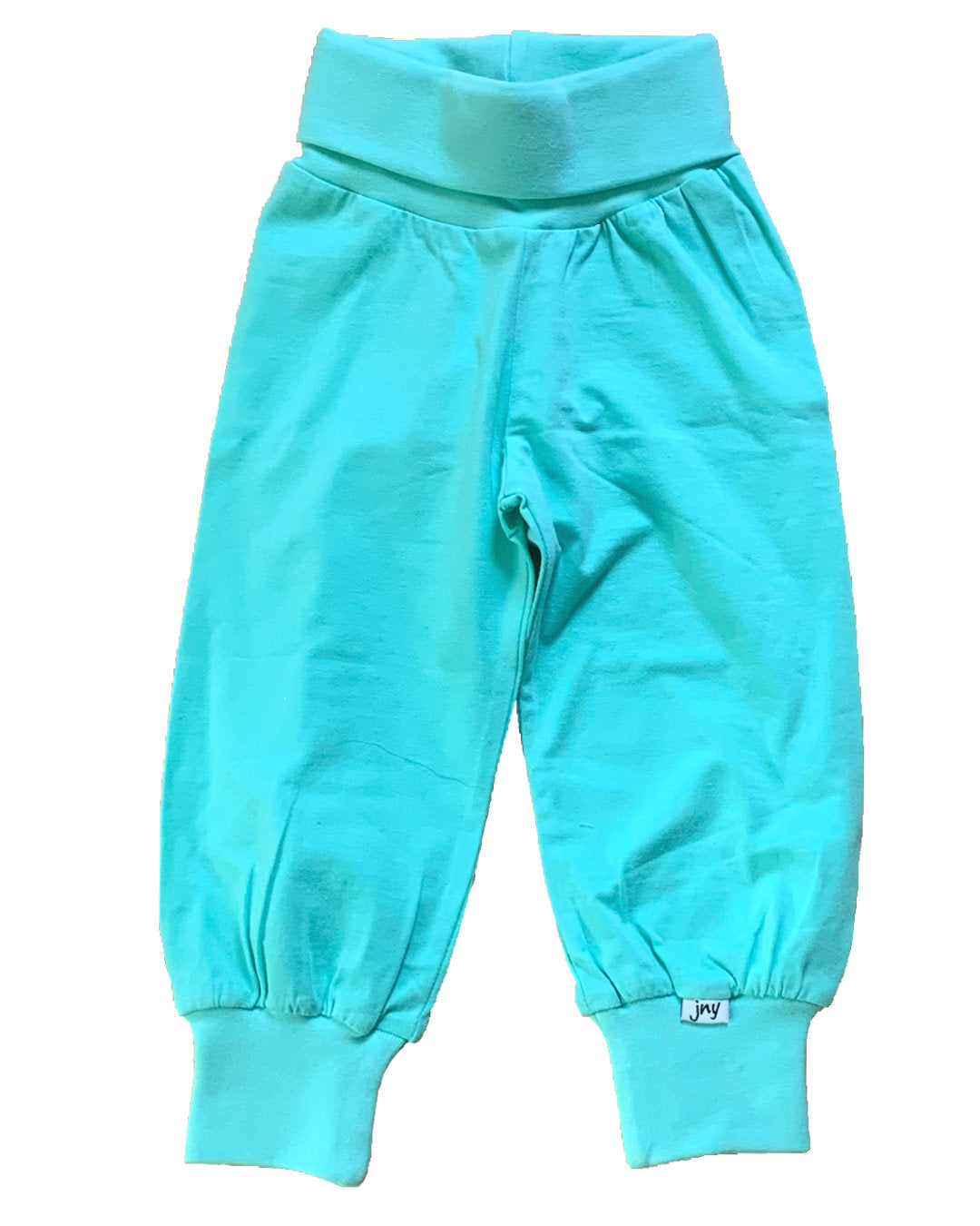 Hellblaue Babyhose aus Biobaumwolle 