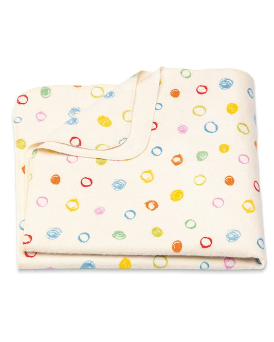 Bio Moltontuch - KRITZELKREISEL - cotonea