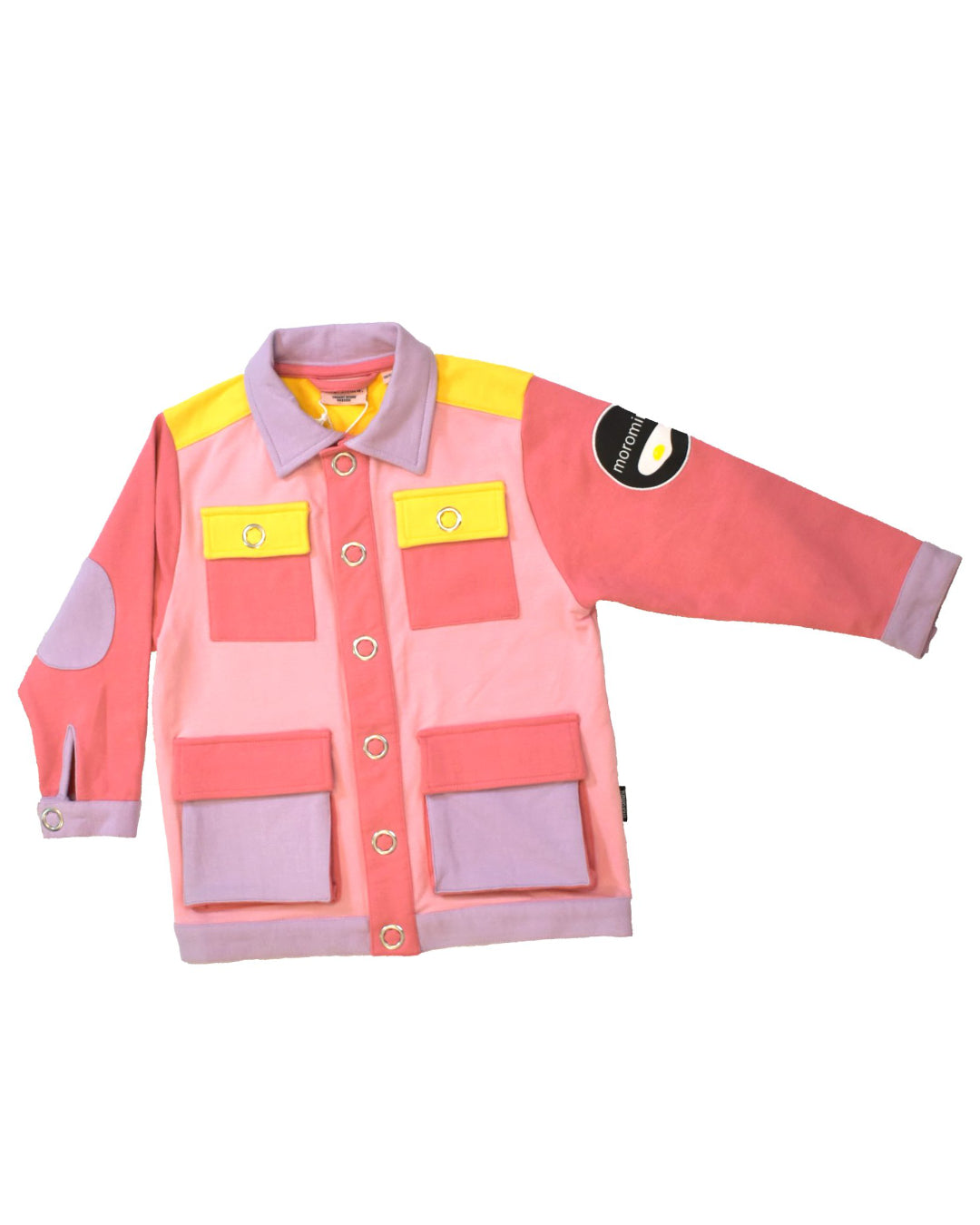 Sweatshirt-Jacke rosa von moromini für Kinder