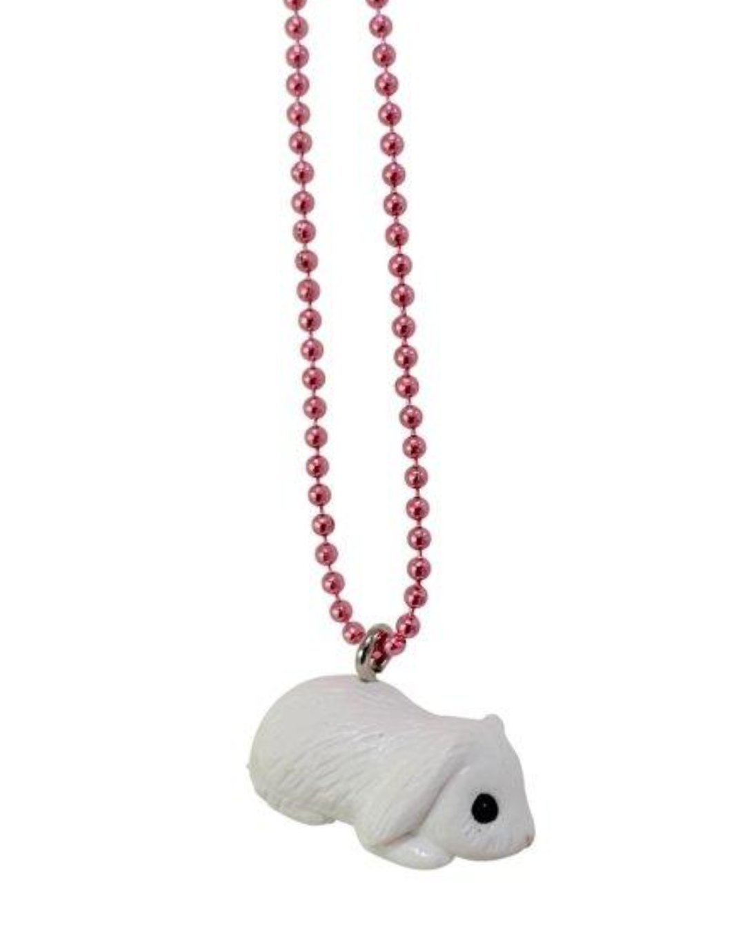 niedliche Halskette mit weißem Hase Anhänger von POP CUTIE