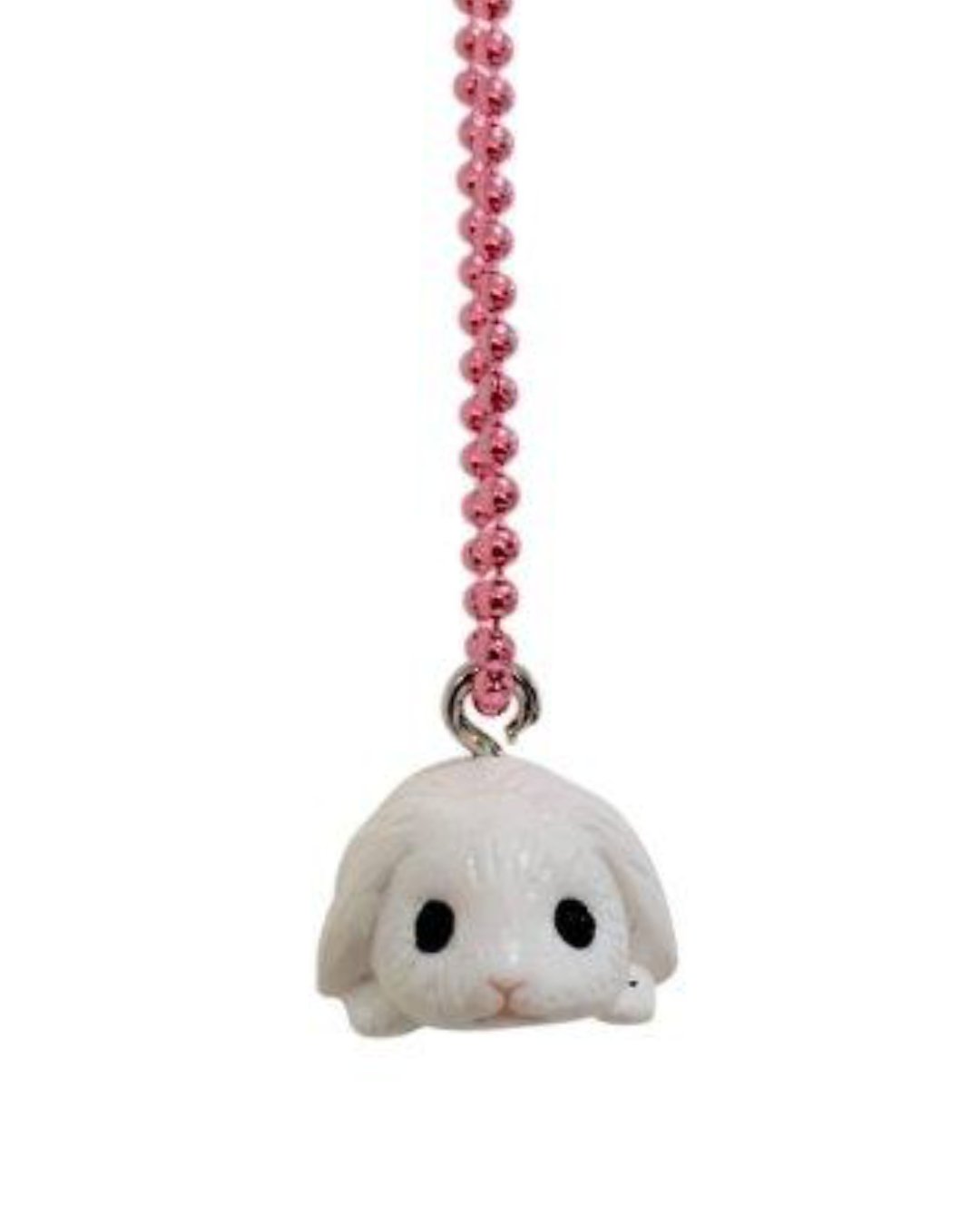 Halskette für Teenager mit weißem Hasen