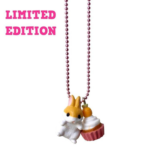Halskette mit Hase und Muffin von POP CUTIE