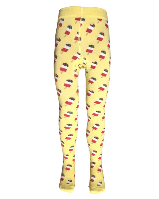 Gelbe Strumpfhose mit Eis  von Slugs&Snails 