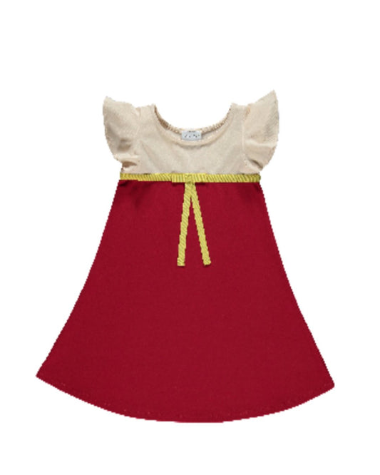 Kleid ROT⎪Bio Kindermode aus Biobaumwolle 
