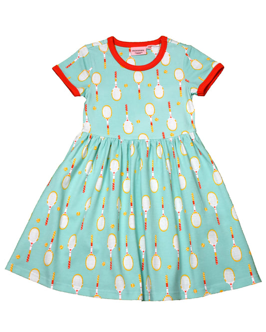 Kleid TENNIS In hellblau aus BioBaumwolle von moromini bei JuicyFashion 
