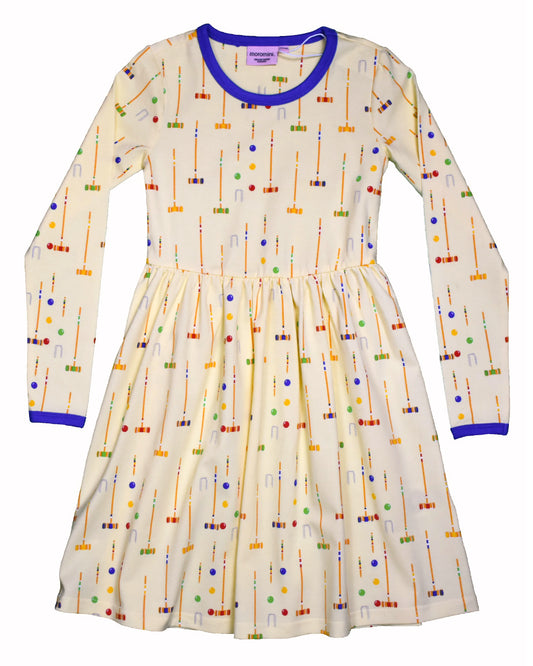 Kleid CROQUET 4-EVER aus Biobaumwolle von moromini 
