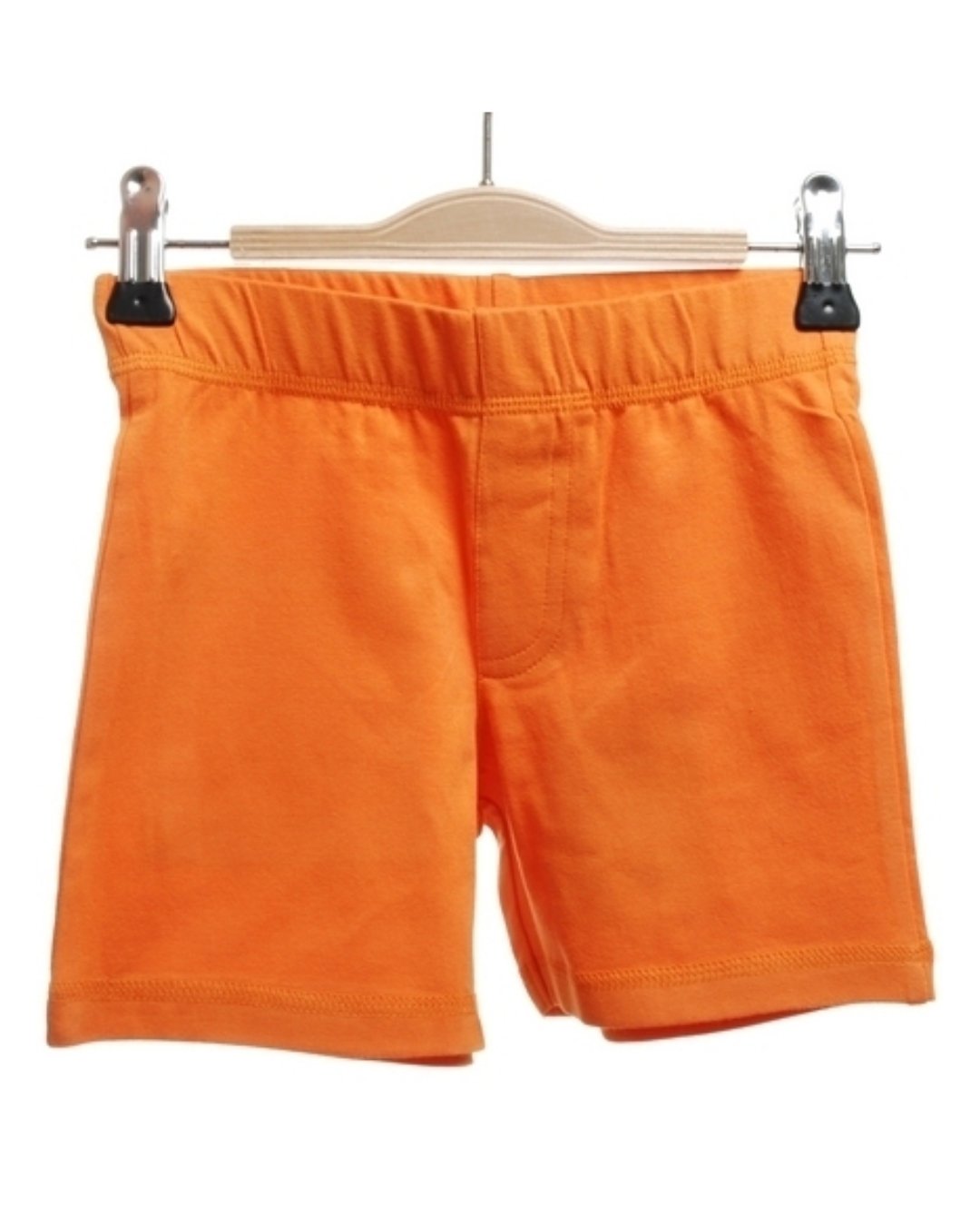 Orange Shorts für Kinder aus Biobaumwolle von Duns Sweden