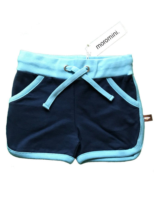 Kinder Shorts in blau aus BioBaumwolle von moromini