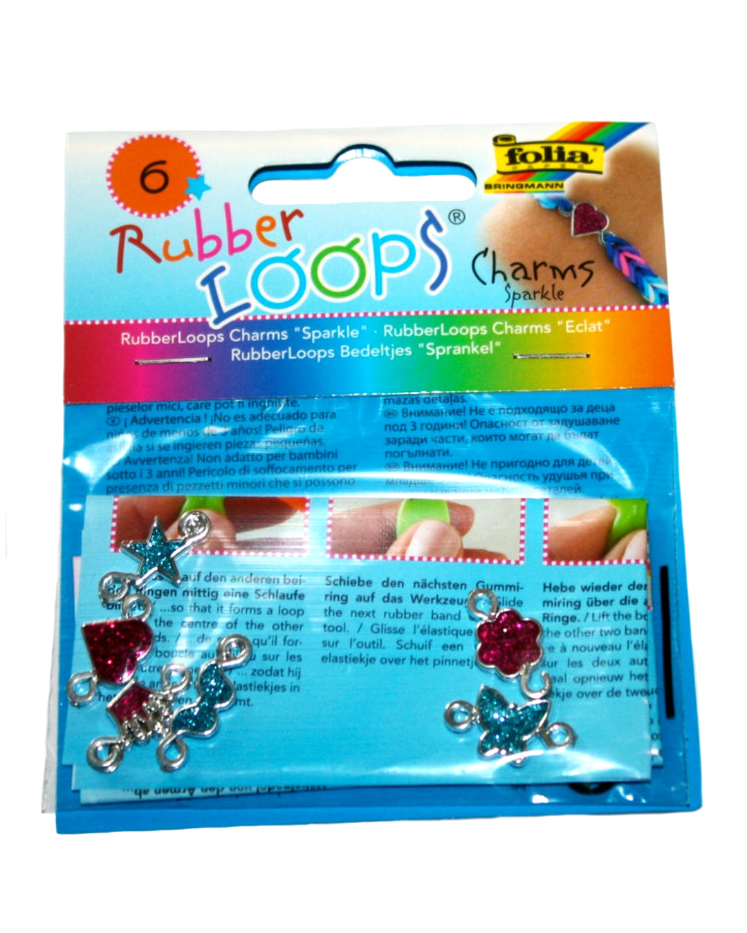 Rubber Loops Charms SPARKLE