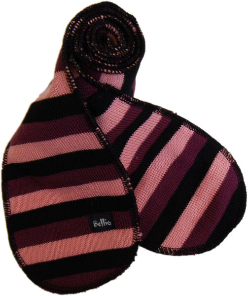 Gestreifter Strickschal für Kinder